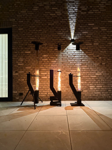 Niedrogie ogrzewanie zewnętrzne bez gazu z piecem na pellet Flamesa