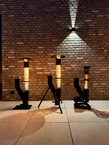 Piec na pellet na zewnątrz – Styl, ciepło i ekologia | Flamesa.pl